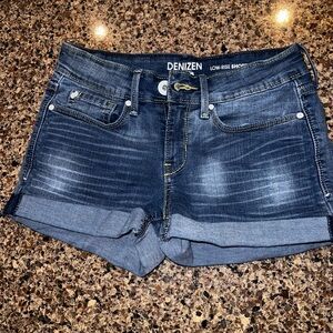 Levi's Dark Blue Jean Shorts